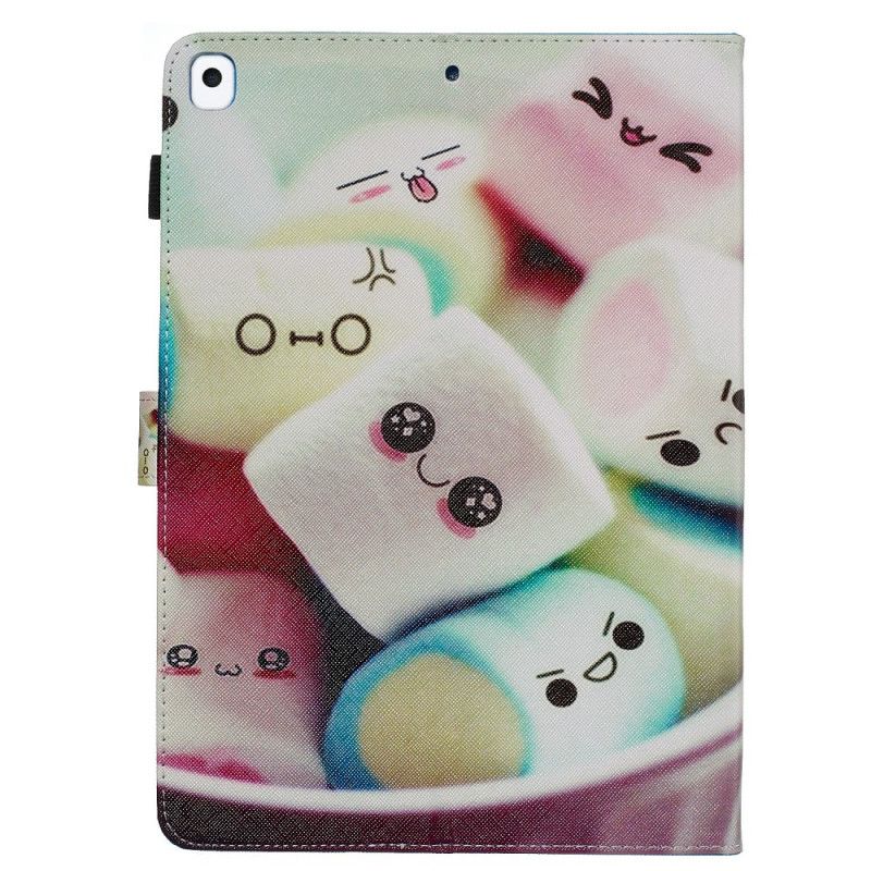 Folio Deksel iPad 10.2" (2019) (2020) Morsomme Marshmallows