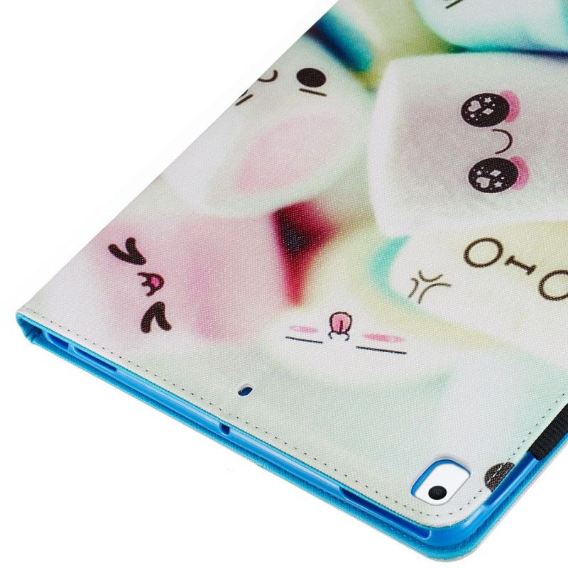 Folio Deksel iPad 10.2" (2019) (2020) Morsomme Marshmallows
