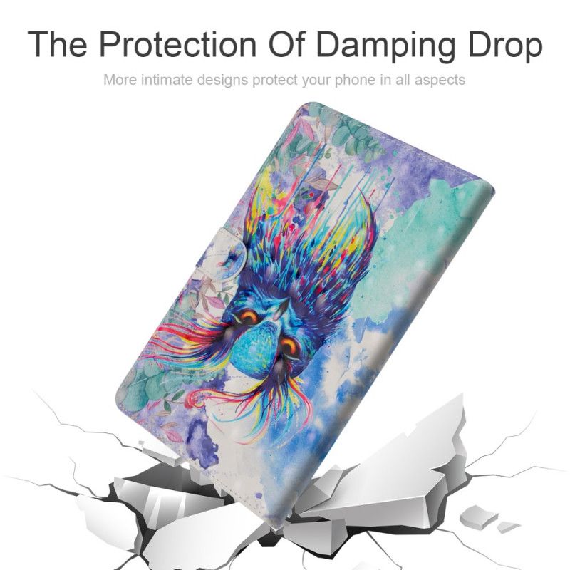 Folio Deksel iPad 10.2" (2019) (2020) Ugle Anti-fall