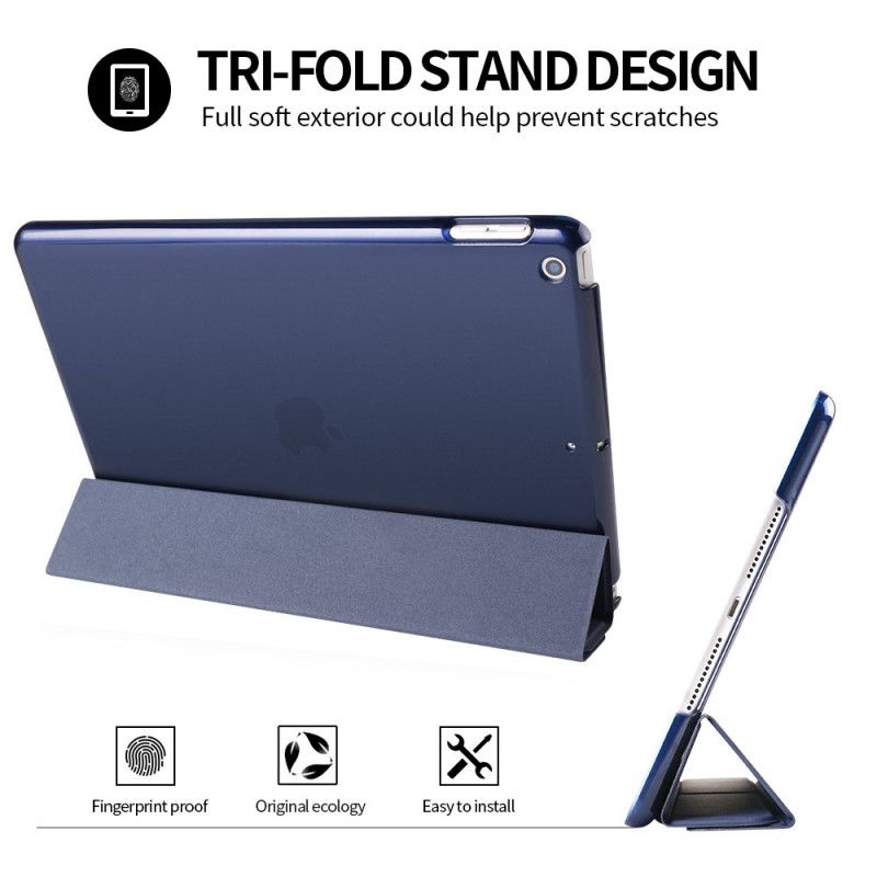 Smart Sak iPad 10.2" (2019) (2020) Svart Tre Ganger