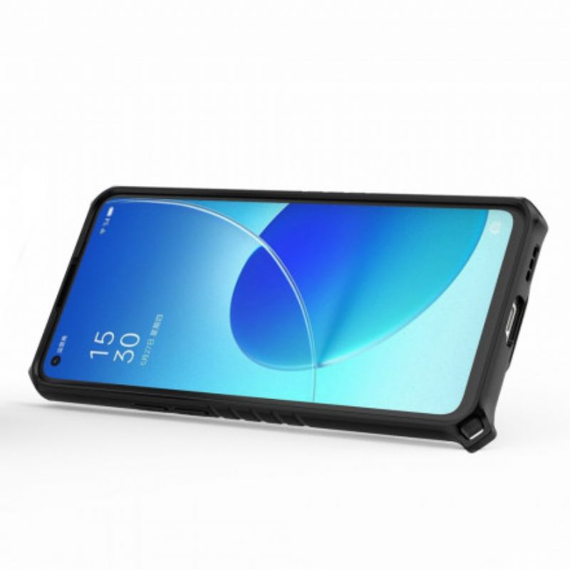 Deksel Oppo Reno 6 5g Honningkake Med Ring