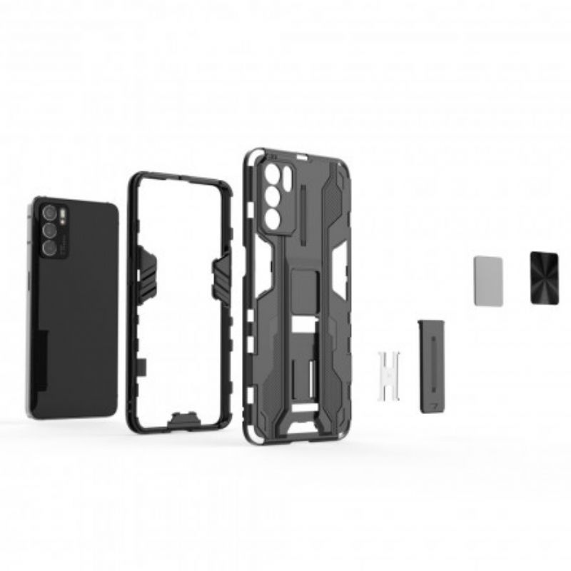Deksel Oppo Reno 6 5g Motstandsdyktig Horisontal / Vertikal Tab Beskyttelse Deksel