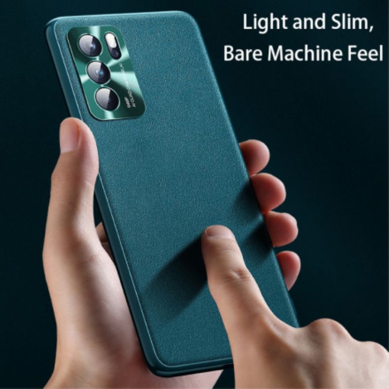 Deksel Oppo Reno 6 5g Prestige Skinneffekt Beskyttelse Deksel