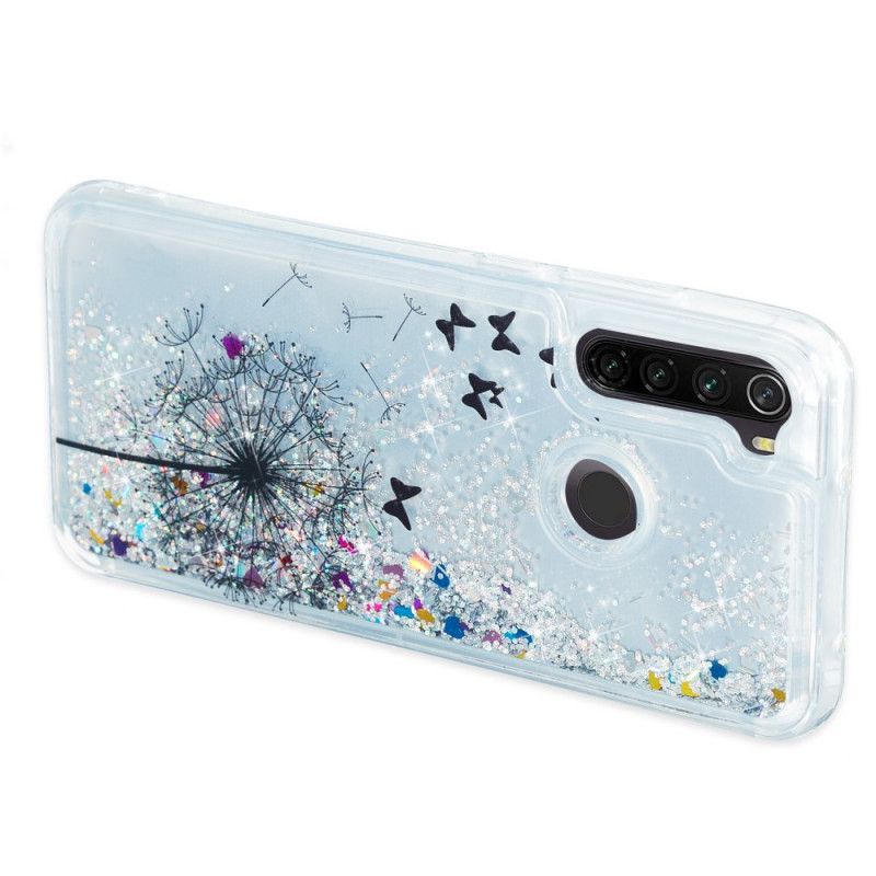 Deksel for Xiaomi Redmi Note 8T Glitterløvetann