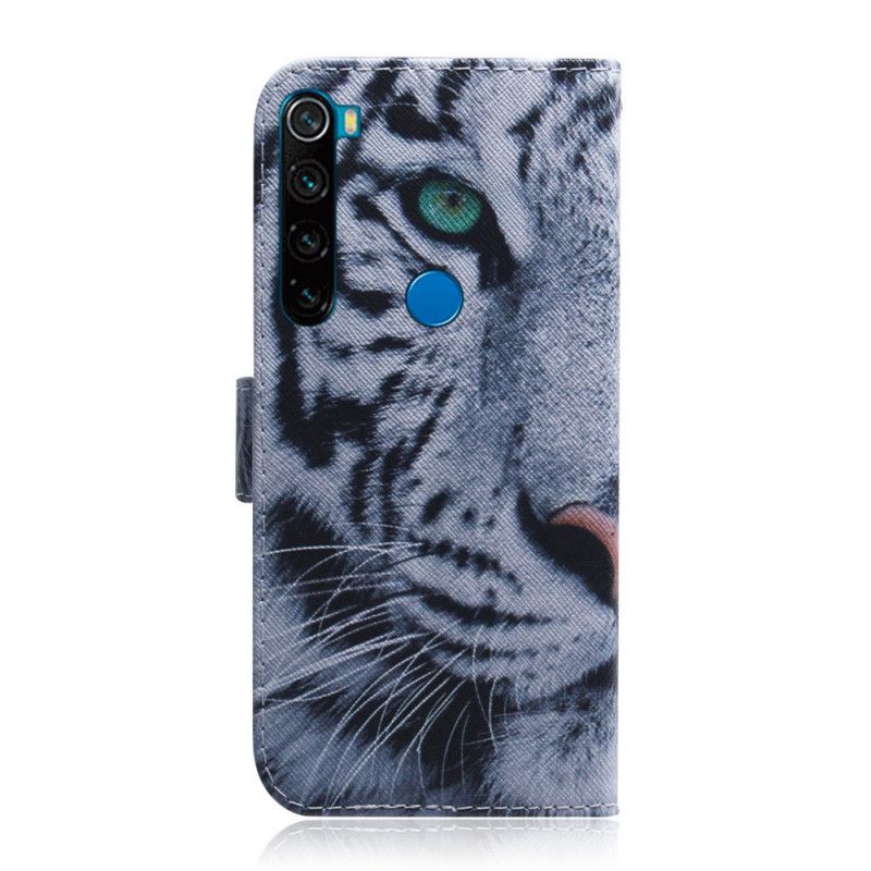 Folio Deksel for Xiaomi Redmi Note 8T Tigeransikt