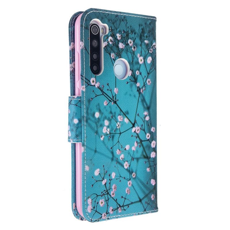 Folio Deksel Xiaomi Redmi Note 8T Blomstrende Tre