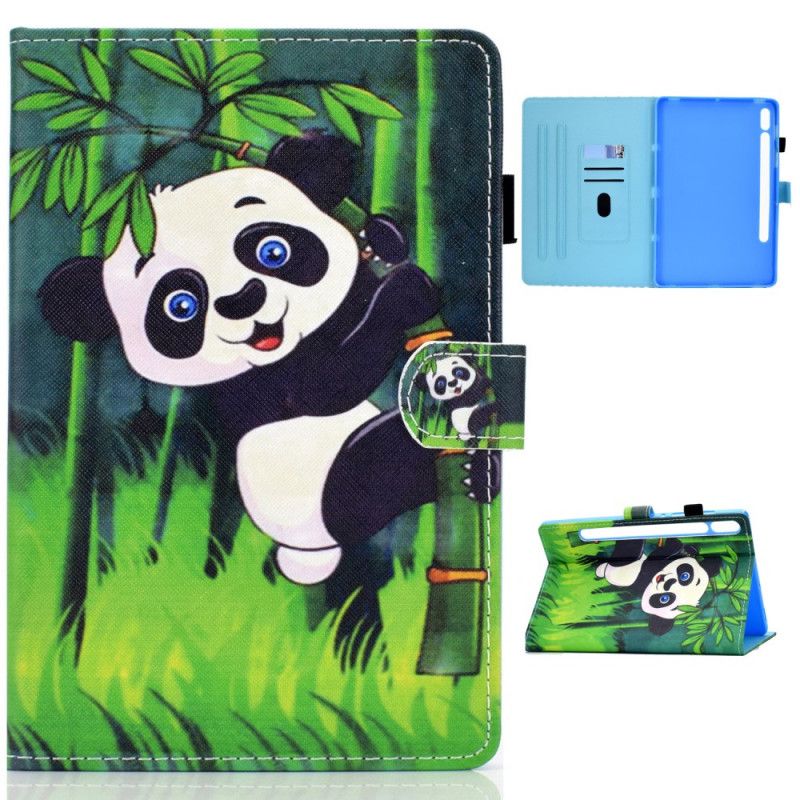 Folio Deksel Samsung Galaxy Tab S7 Panda