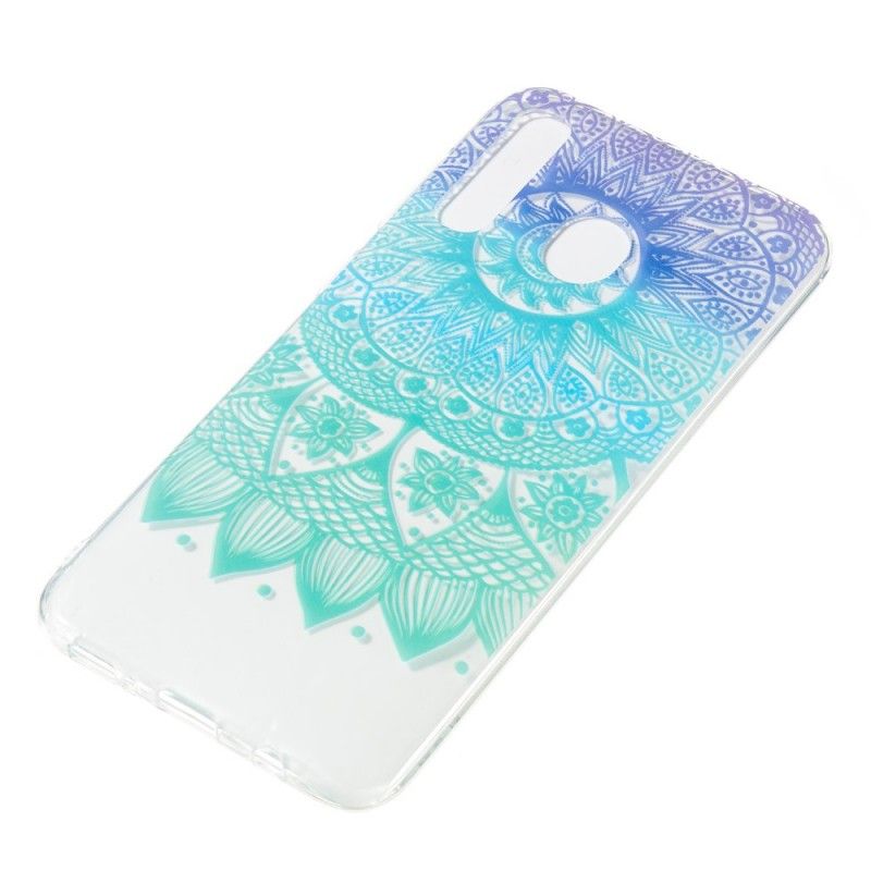 Deksel Samsung Galaxy A50 Gjennomsiktig Blå Mandala