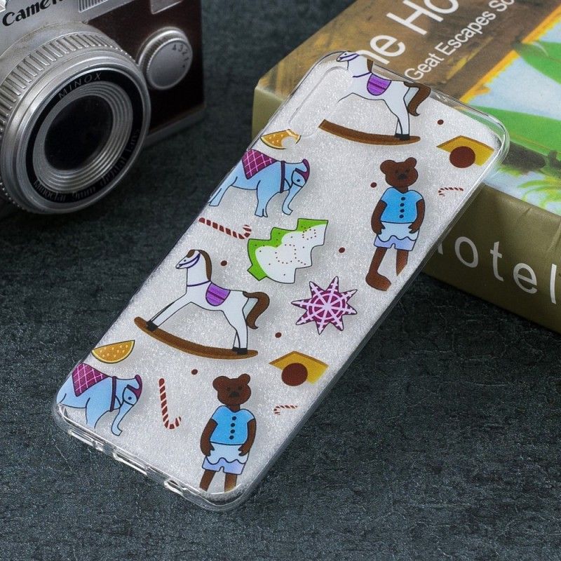 Deksel Samsung Galaxy A50 Mobildeksel Gjennomsiktige Barneleker