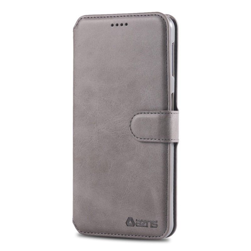 Folio Deksel Samsung Galaxy A50 Svart Retro Azns