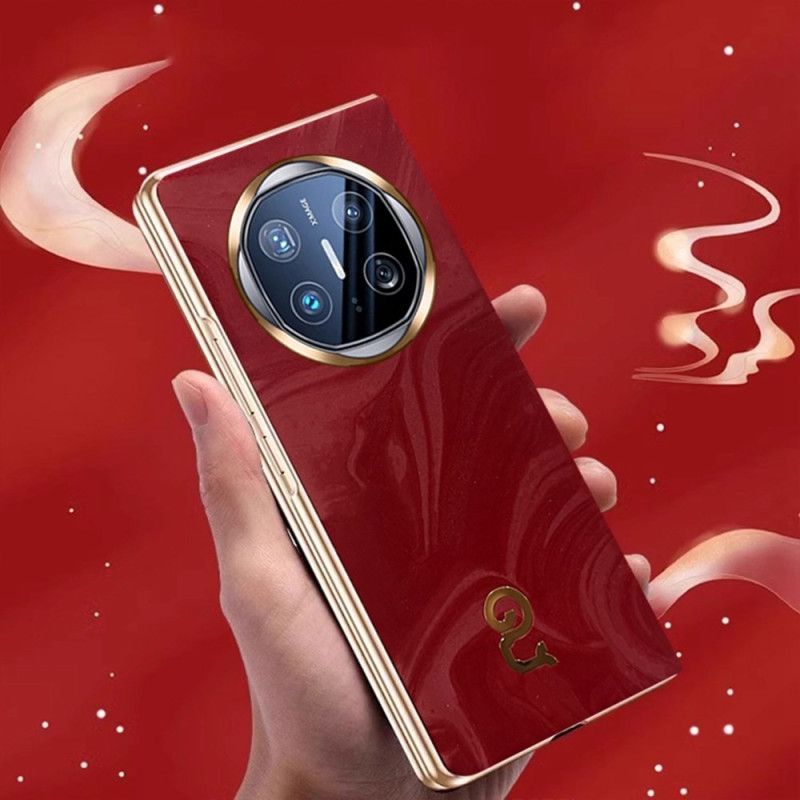 Deksel Huawei Mate X6 Mobildeksel Kunstskinn