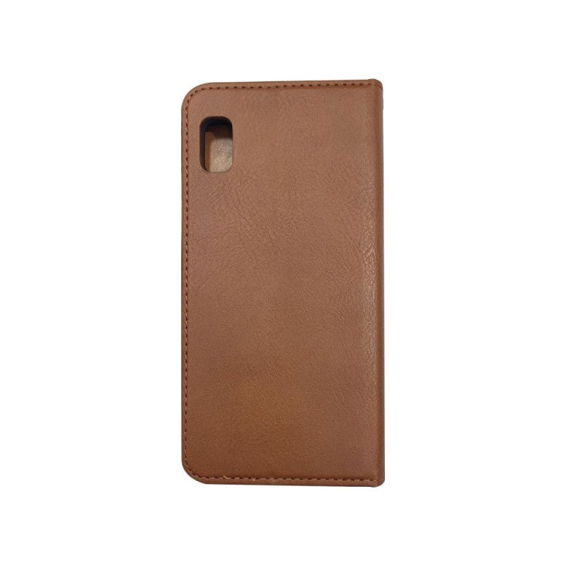 Folio Deksel for Samsung Galaxy A20e Svart Kortholder I Kunstlær