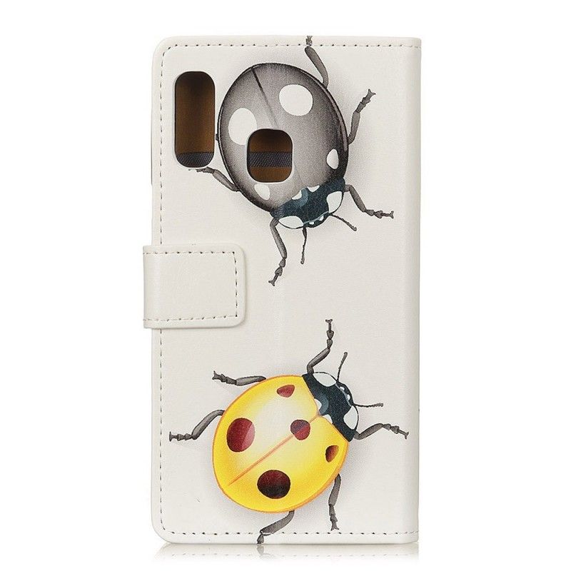 Folio Deksel Samsung Galaxy A20e Marihøner