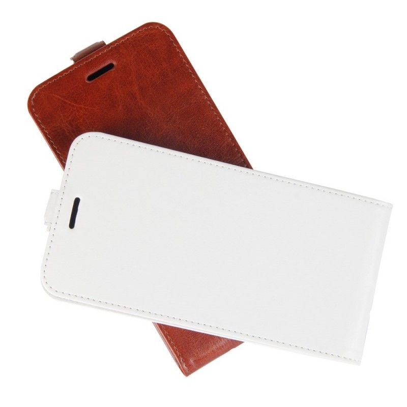 Folio Deksel Samsung Galaxy A20e Svart Sammenleggbar Skinneffekt