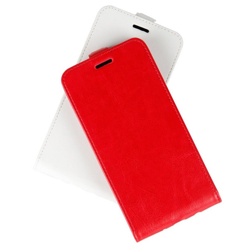 Folio Deksel Samsung Galaxy A20e Svart Sammenleggbar Skinneffekt