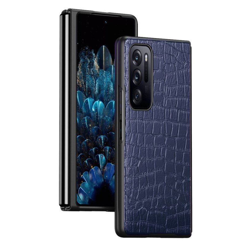 Deksel Til Oppo Find N Krokodillehudeffekt