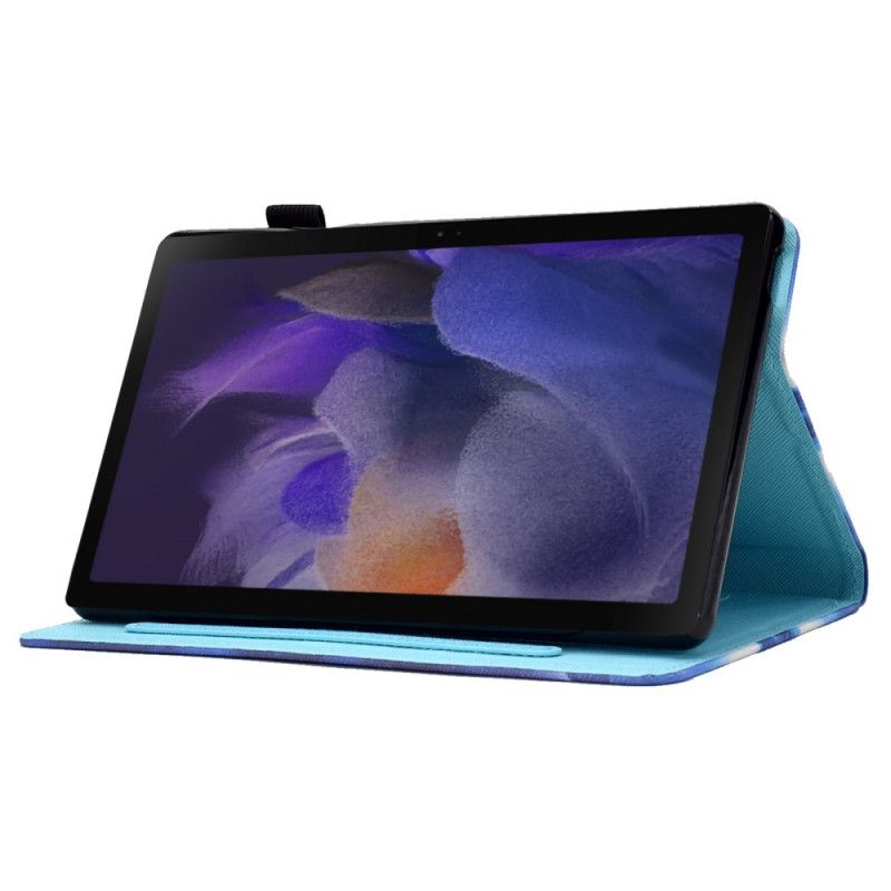 Folio Deksel Samsung Galaxy Tab A8 (2021) Akvarelltre