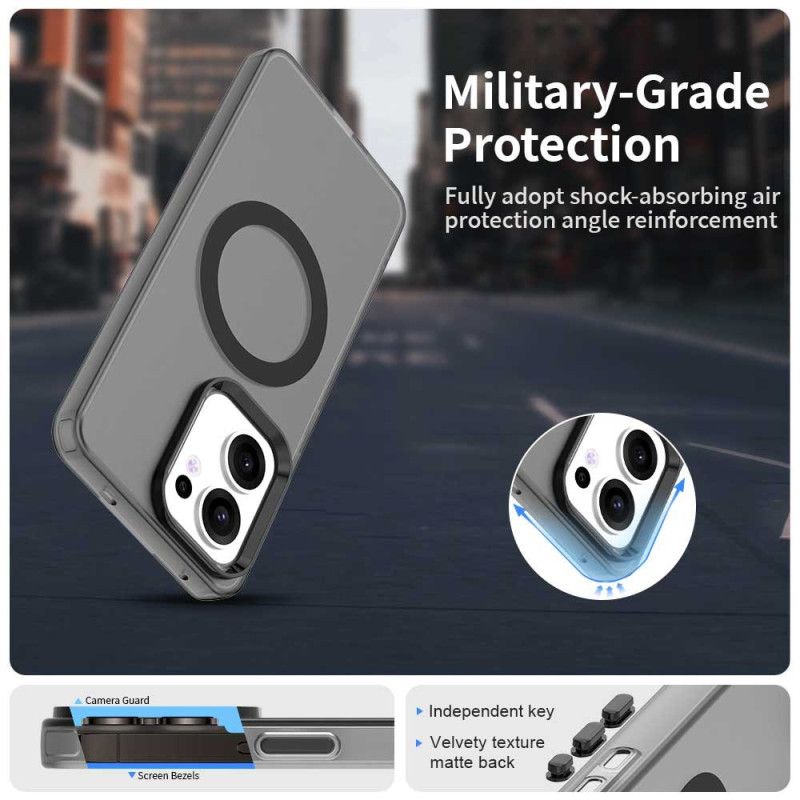 Deksel Oppo Reno 13f 4g / 5g / 13 Fs 5g Magsafe-kompatibel Støtsikker Beskyttelse Deksel