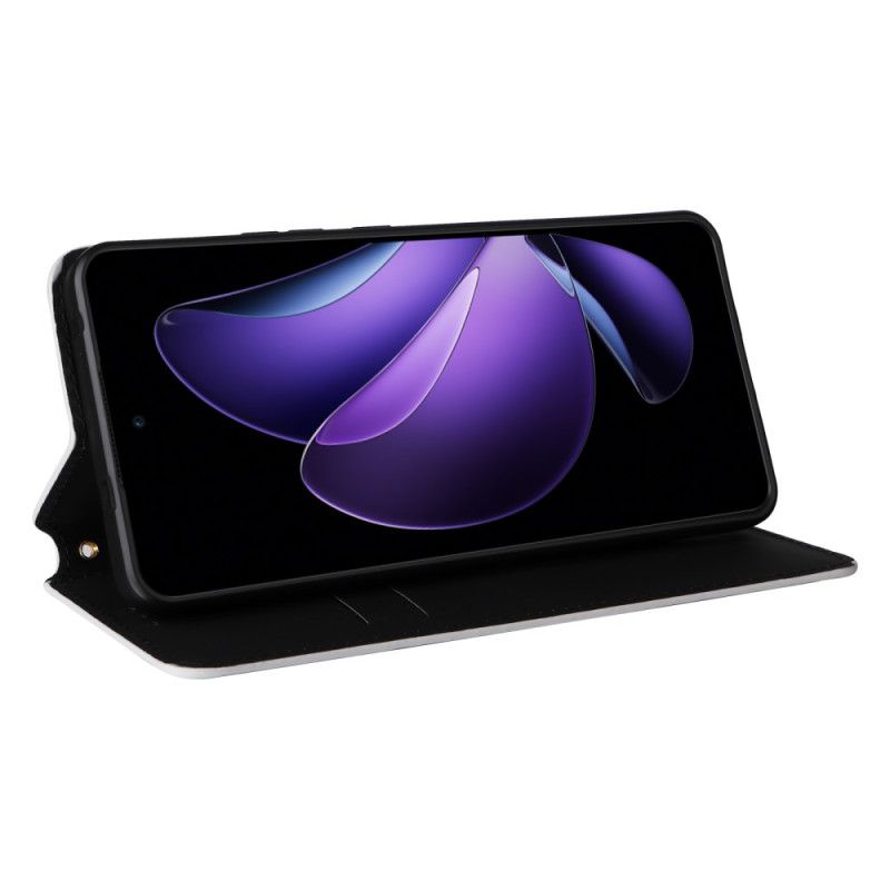 Folio Deksel Lær Oppo Reno 13f 4g / 5g / 13 Fs 5g 3d-diamanter