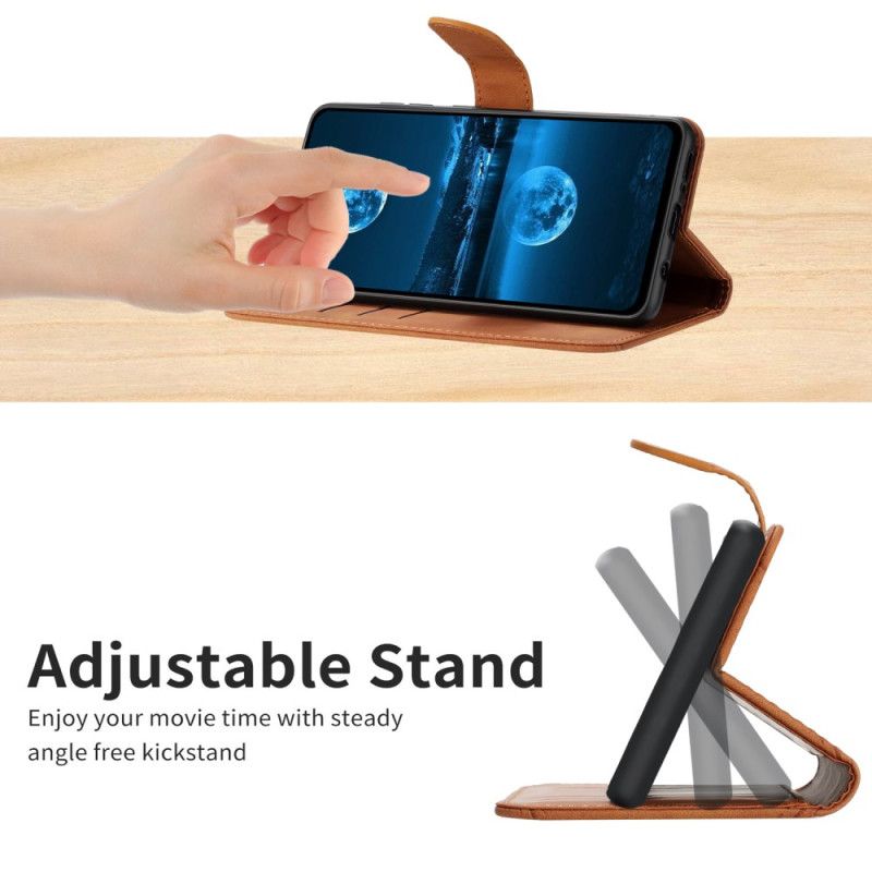 Folio Deksel Oppo Reno 13f 4g / 5g / 13 Fs 5g Linjer Og Striper Beskyttelse Deksel