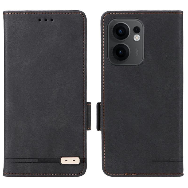 Folio Deksel Oppo Reno 13f 4g / 5g / 13 Fs 5g Retrodesign Beskyttelse Deksel