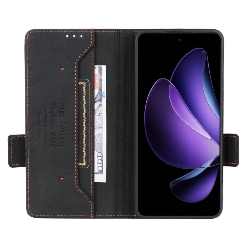 Folio Deksel Oppo Reno 13f 4g / 5g / 13 Fs 5g Retrodesign Beskyttelse Deksel