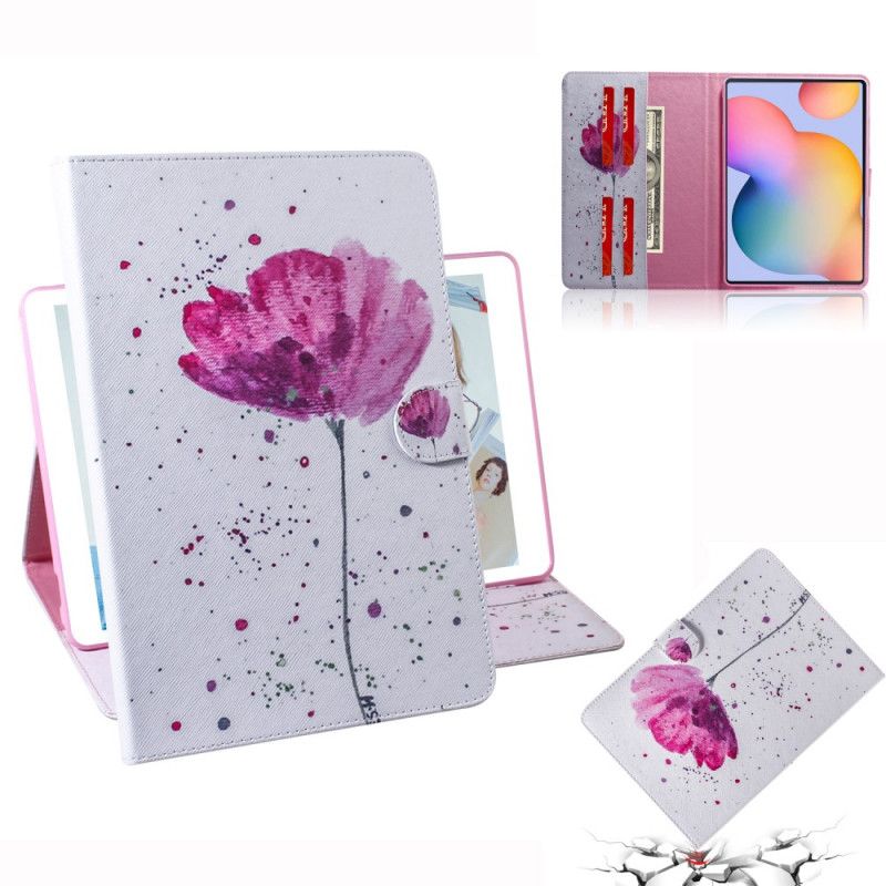 Folio Deksel Samsung Galaxy Tab S6 Lite Valmue