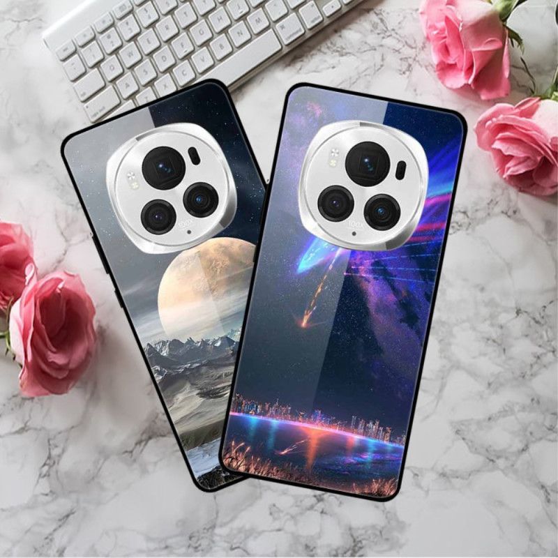 Deksel Honor Magic 6 Pro Snøfjell Herdet Glass