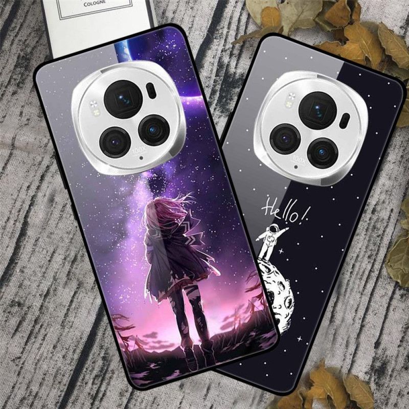 Deksel Honor Magic 6 Pro Snøfjell Herdet Glass