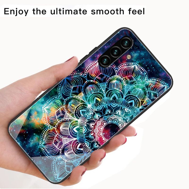 Deksel Samsung Galaxy A13 5g Mobildeksel Mandala I Herdet Glass