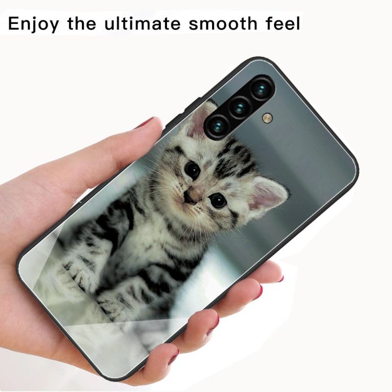 Deksel Til Samsung Galaxy A13 5g Herdet Glass Kattunge
