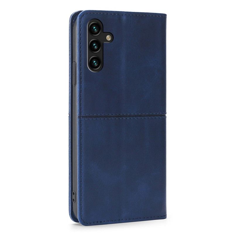 Folio Deksel Lær Samsung Galaxy A13 5g Mobildeksel Stil Skinncouture