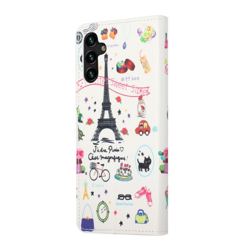 Folio Deksel Samsung Galaxy A13 5g Jeg Elsker Paris