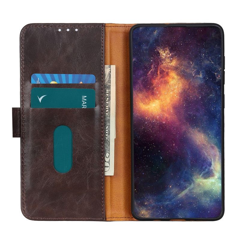 Folio Deksel Samsung Galaxy A13 5g Khazneh Elegance Leather Style