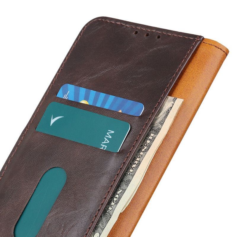 Folio Deksel Samsung Galaxy A13 5g Khazneh Elegance Leather Style