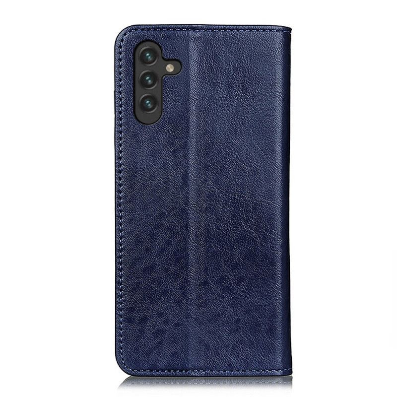 Folio Deksel Samsung Galaxy A13 5g Lærtekstur