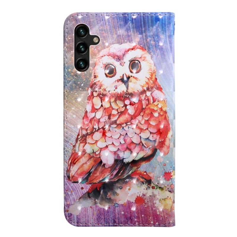Folio Deksel Samsung Galaxy A13 5g Owl The Painter