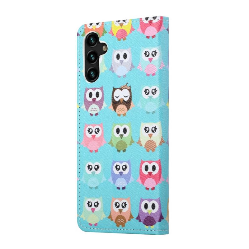 Folio Deksel Samsung Galaxy A13 5g Ugler