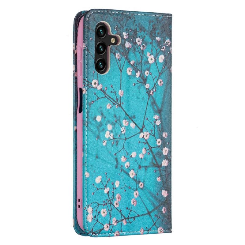 Folio Deksel Til Samsung Galaxy A13 5g Blomstrende Grener