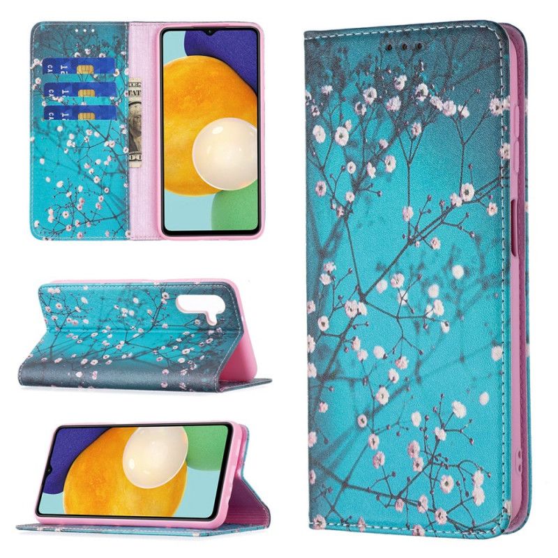 Folio Deksel Til Samsung Galaxy A13 5g Blomstrende Grener