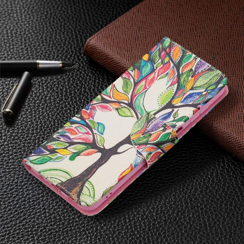 Folio Deksel Til Samsung Galaxy A13 5g Farget Tre