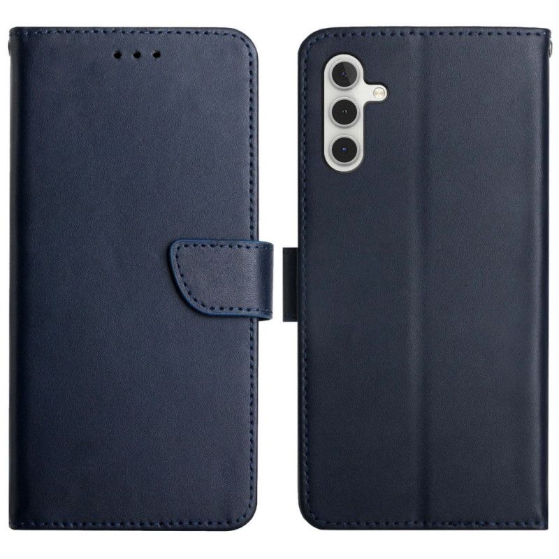 Lærdeksel Folio Deksel Samsung Galaxy A13 5g Mobildeksel Ekte Nappa-skinn