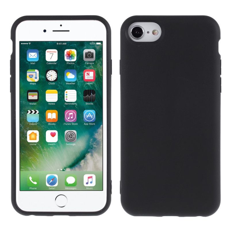 Deksel iPhone 6 / 6S Rød Silikonfinhet 2.5 Mm