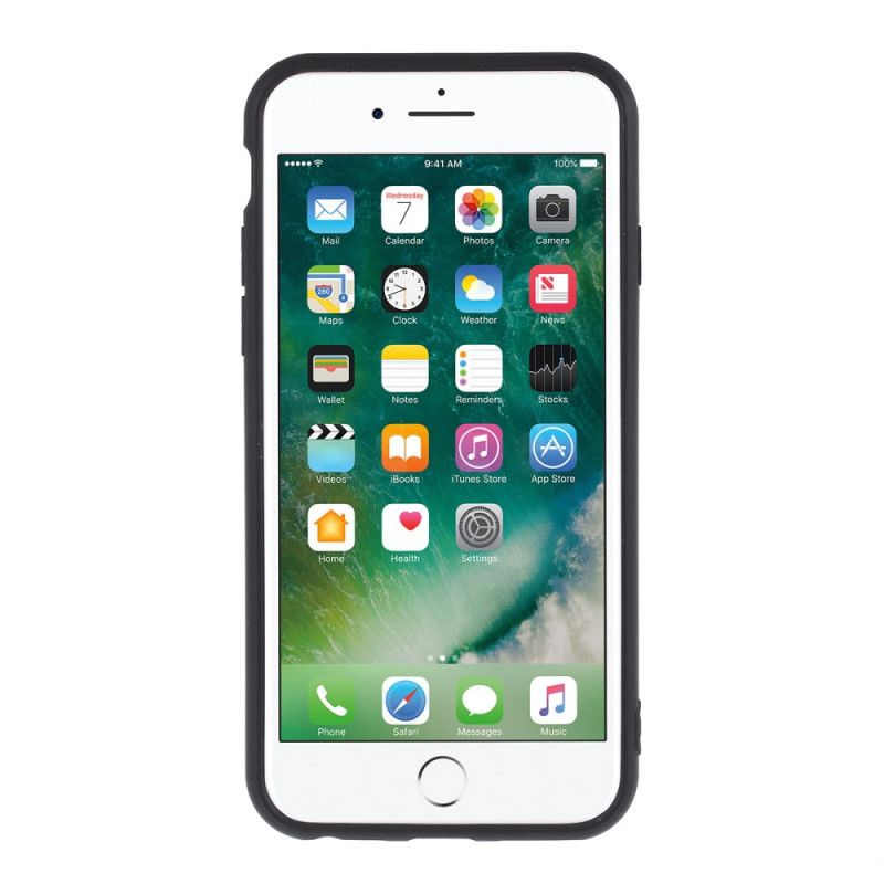 Deksel iPhone 6 / 6S Rød Silikonfinhet 2.5 Mm