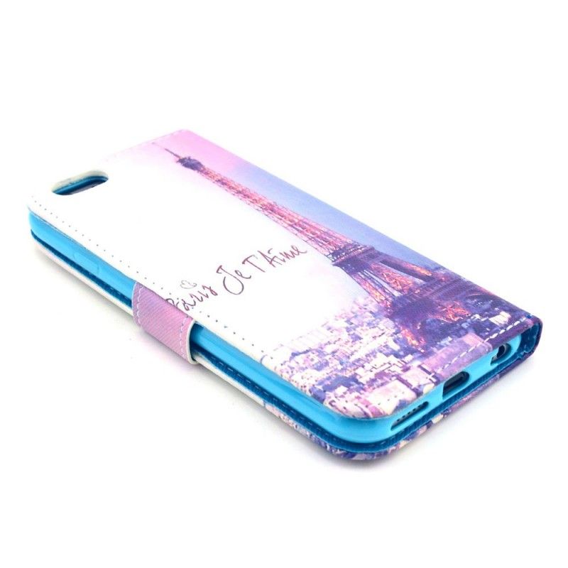 Folio Deksel iPhone 6 / 6S Paris Jeg Elsker Deg