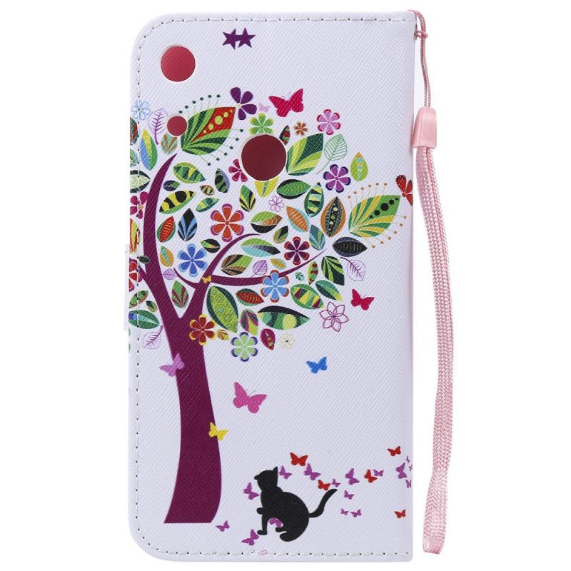 Folio Deksel Huawei Y6 2019 Retro Tre