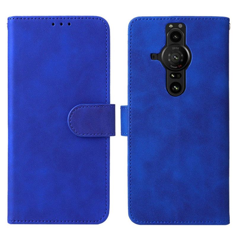 Folio Deksel Sony Xperia Pro-i Skin-touch