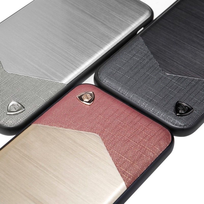 Deksel iPhone 7 / 8 / SE 2 Golden Nillkin Lensen-Serien Anti-fall