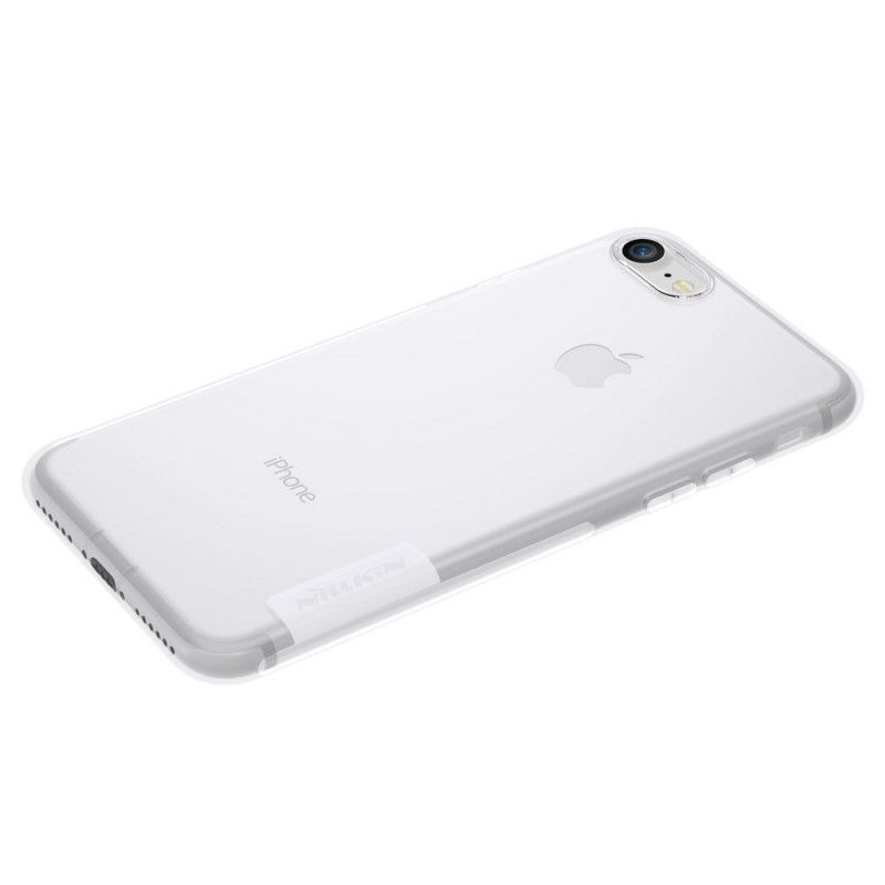 Deksel iPhone 7 / 8 / SE 2 Grå Mobildeksel Gjennomsiktig Nillkin
