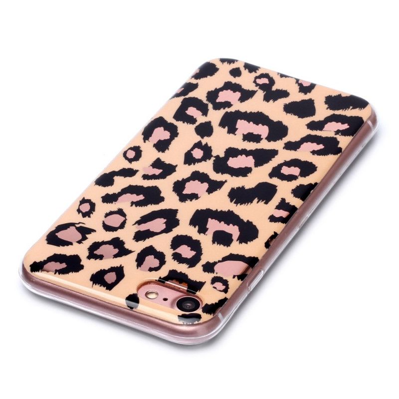 Deksel iPhone 7 / 8 / SE 2 Mobildeksel Marmor I Leopardstil